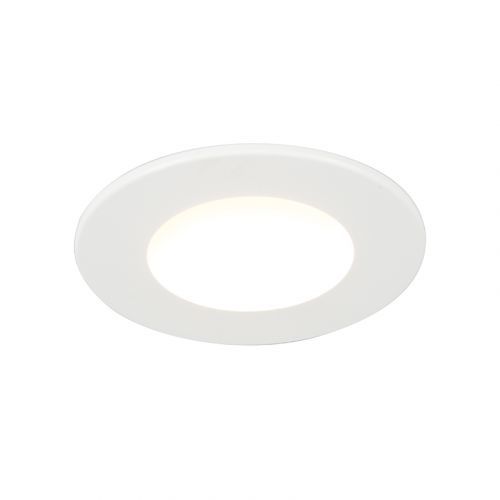 Sada 3 kúpeľňových zapustených bodových svetiel okrúhle LED 5W biele vodotesné - Blanca