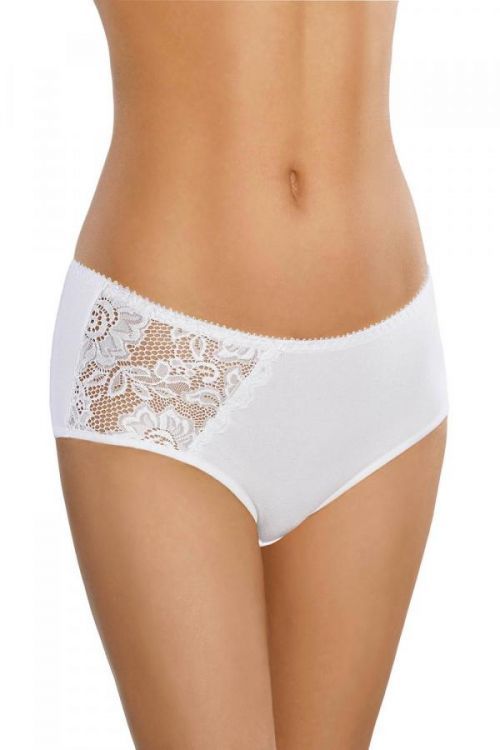 Dámske nohavičky 100 white - Gabidar biela XXL
