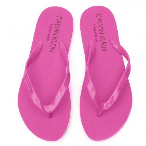 Šľapky KW0KW00395-VCN fialová - Calvin Klein fialová 37/38