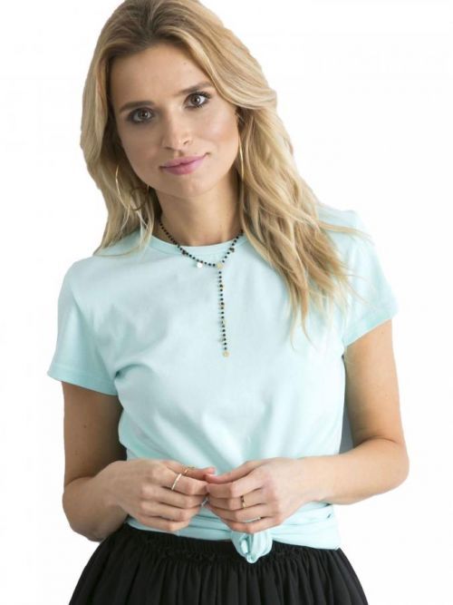 Obyčajné mätové tričko S