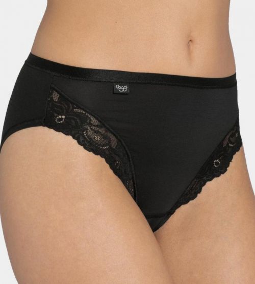 Nohavičky Sloggi Romance Tai - BLACK - Sloggi BLACK - Sloggi BLACK 46