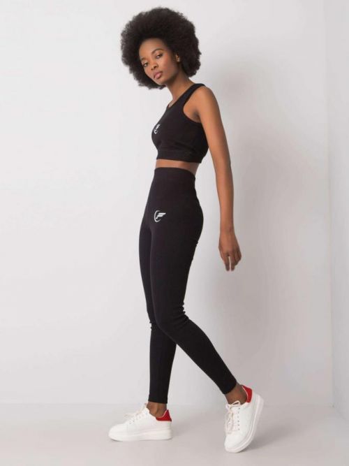 FOR FITNESS Černá sportovní sada XS