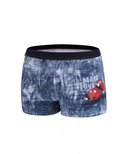 Pánske valentínske boxerky Cornette 010/61 Make Love džínsy XL