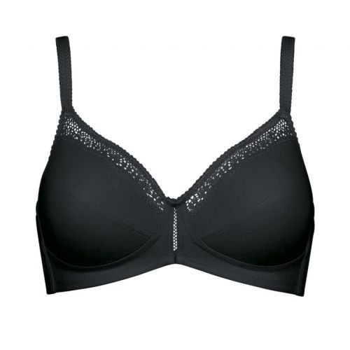 Dámska podprsenka Cotton Beauty N - BLACK - TRIUMPH BLACK - TRIUMPH BLACK 80B