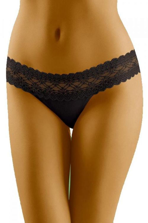 Dámske nohavičky eco-TI black - WOLBAR čierna XL