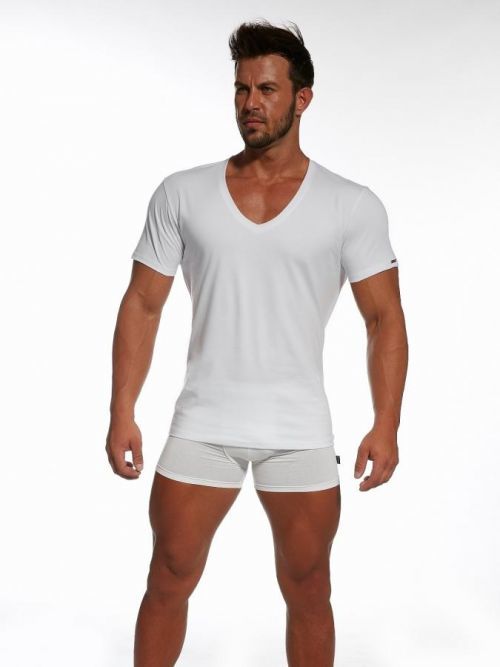 Pánsky nátelník Cornette 203 New biely L