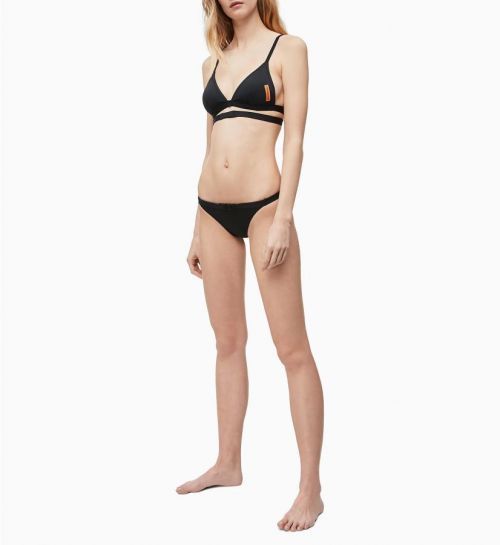 Spodný diel plaviek KW0KW00804-BEH čierna - Calvin Klein čierna L