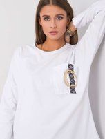 Blúzka z bielej bavlny one size