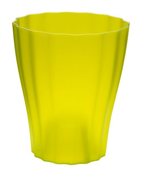 Plastia Obal na kvetináč Ola zelená průsvitná