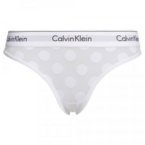 Nohavičky QF5850E-100 biela - Calvin Klein biela L