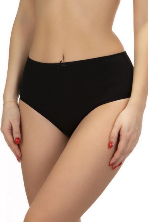 Dámske nohavičky MIDI L-400MD-02 2-pack černá XXL