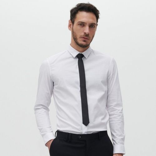 Reserved - Košeľa super slim fit - Biela