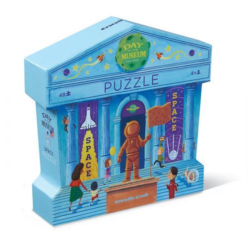 Crocodile Creek Puzzle - Deň v múzeu - Vesmír (48 ks) / Puzzle Day at the Museum - Space (48 pc)