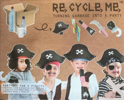 Fun2 Give Re- cycle- me- Party box piráti- pre chlapcov