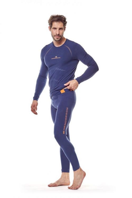 Pánske termo tričko SKIN 22969 - HENDERSON tmavě modrá XL