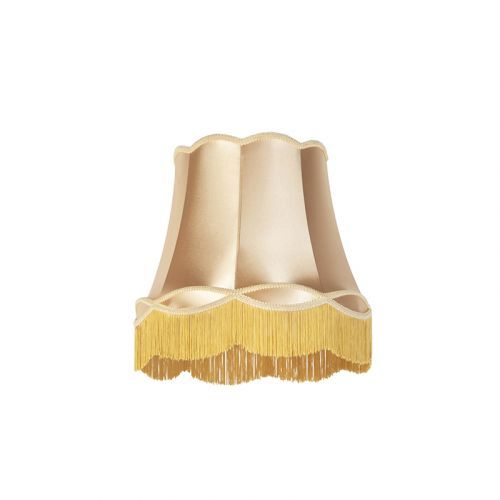 Hodvábne tienidlo zlaté 45 cm - babička