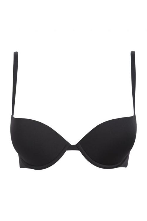 Podprsenka push-up Microfiber 162394 CC203 00020 čierna - Emporio Armani čierna 80D