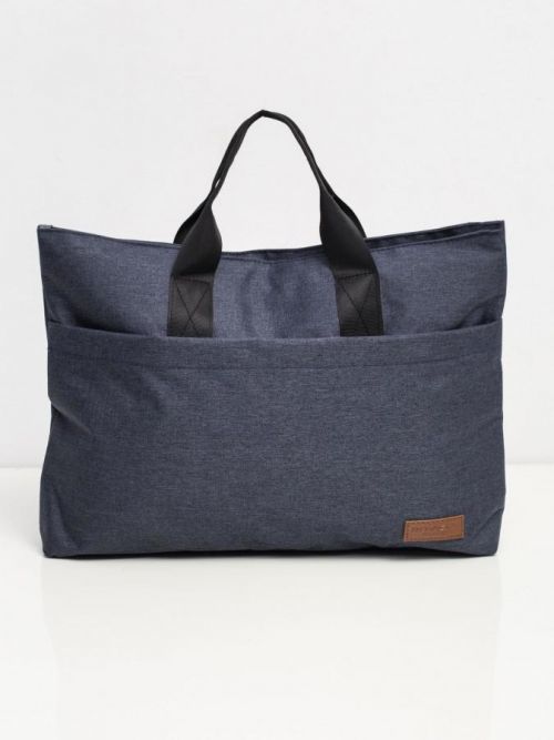 Veľká tmavomodrá taška na notebook one size