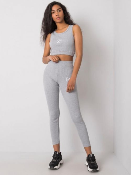 PRE FITNESS Sivá športová sada XS