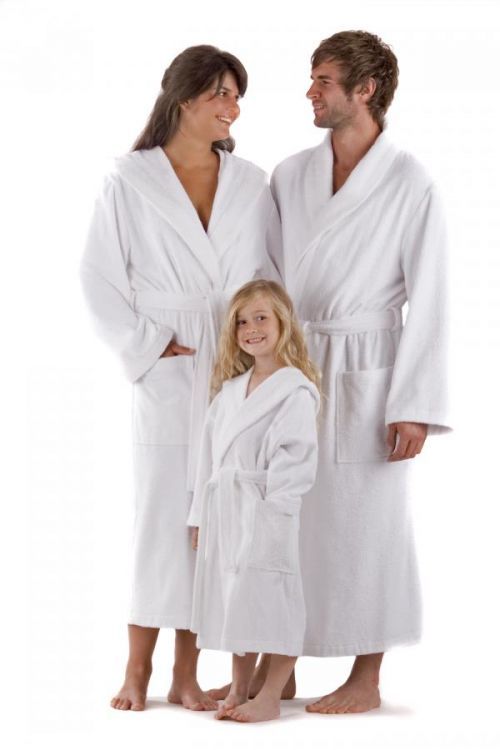 Dámsky župan 3150 0100 sauna - Vestis biela XXL