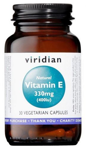 Viridian vitamin e 330mg 400iu