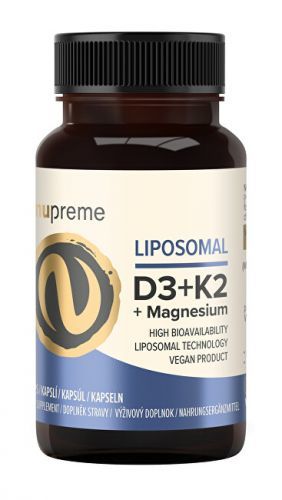 Nupreme Liposomal Vit. D3 + K2 30 kapslí