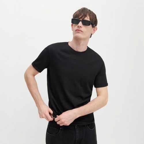 Reserved - Tričko regular fit - Čierna