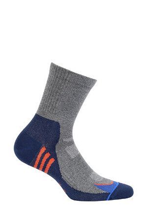 Pánske ponožky Wola Sportive W94.1N5 Ag + čierna 39-41