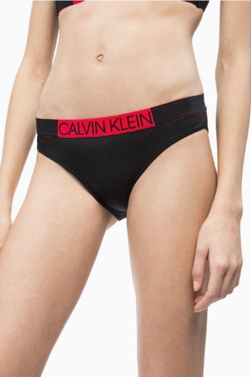 Spodný diel plaviek KW0KW00659-BEH čierna - Calvin Klein čierna L