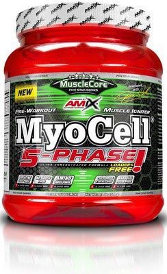 Amix myocell 5-phase 500 g - citron / limetka