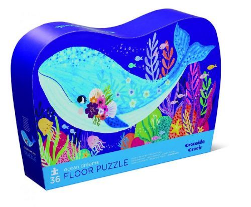 Crocodile Creek Puzzle - Morský sen (36 ks) / Shaped Puzzle Ocean Dreams (36 pc)