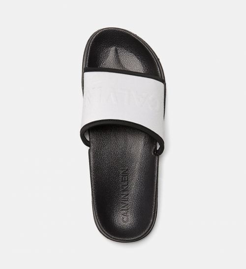 Šľapky KW0KW00514-091 strieborná - Calvin Klein strieborná 37/38