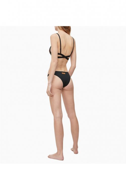 Spodný diel plaviek KW0KW00800-BEH čierna - Calvin Klein čierna L