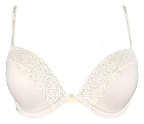 Podprsenka push-up QF5145E krémová - Calvin Klein krémová 75DD
