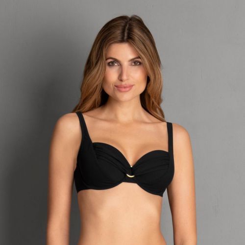 Style Hermine Top Bikini - horný diel 001 čierna - RosaFaia 001 čierna 38B