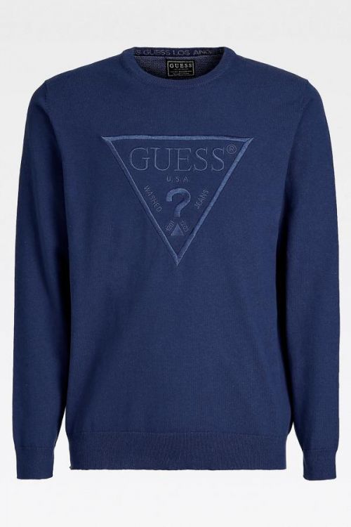 Pánska mikina U1GA09K68I1 - D780 tmavo modrá - Guess tm.modrá L