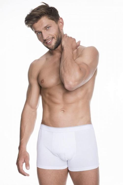 Pánske boxerky Julimex Iron M-2XL biely XL