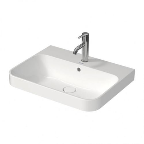 Duravit Happy D.2 Plus - Umývadlová misa brúsená, 60x46 cm, biela, 2360600000
