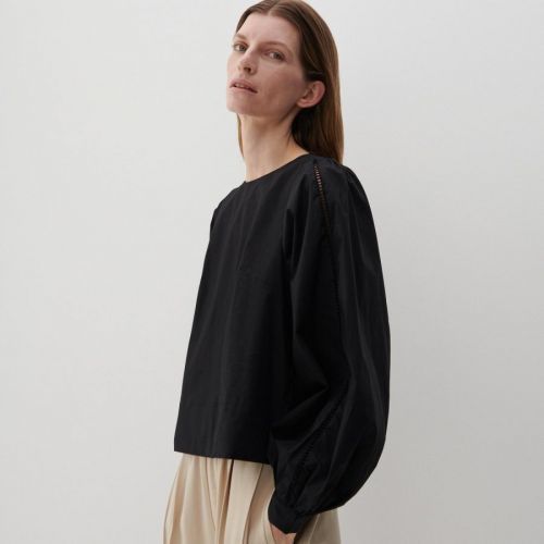 Reserved - Ladies` blouse - Čierna