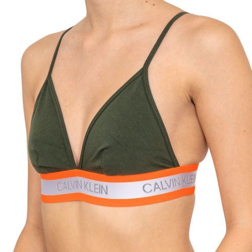 Podprsenka bez kostíc QF5669E-FDX khaki - Calvin Klein khaki XS