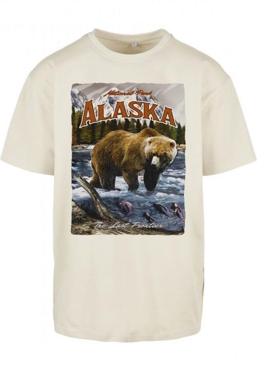 Mister Tee Alaska Vintage Oversize Tee sand - L