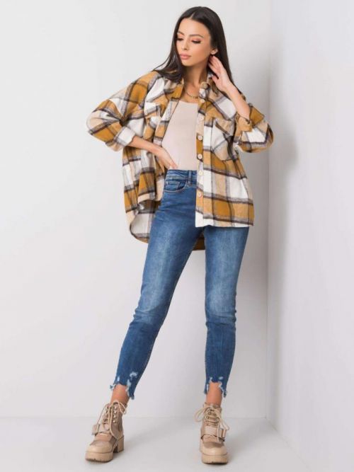 Modré dámske džínsy Sublevel L