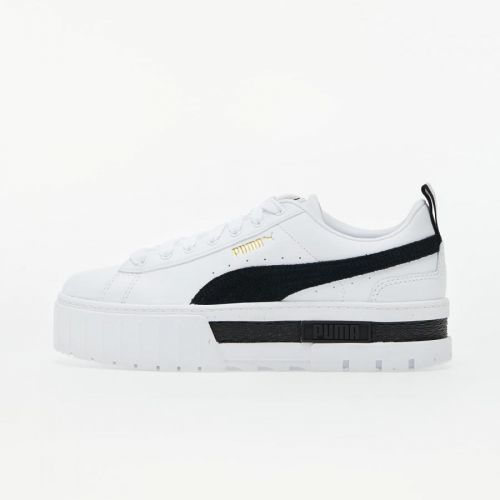 Puma Mayze Leather Wn's Puma White-Puma Black