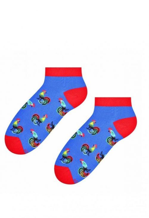 Pánske členkové ponožky Steven Folk art.116 biely 39-42