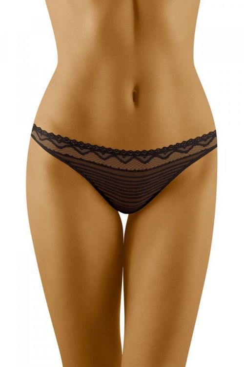 Nohavičky string Wol-Bar Kanikani černá m