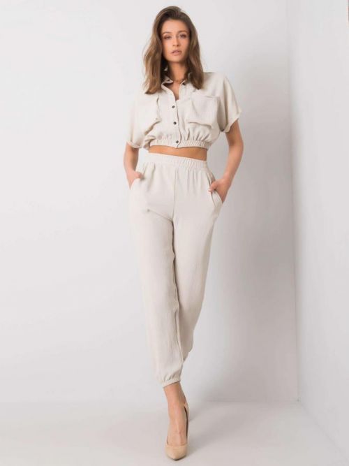 Béžová neformálne sada RUE PARIS M