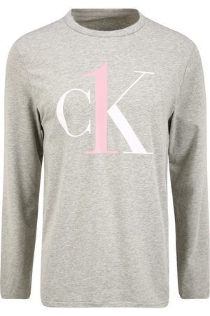 Pánske tričko NM2017E PGK šedá - Calvin Klein šedá L