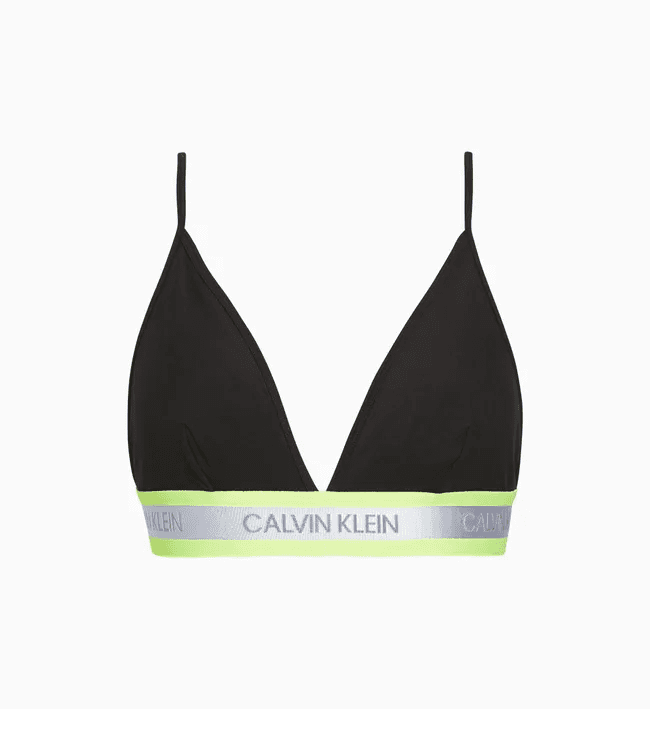 Podprsenka bez kostíc QF5669E-001 čierna - Calvin Klein čierna S