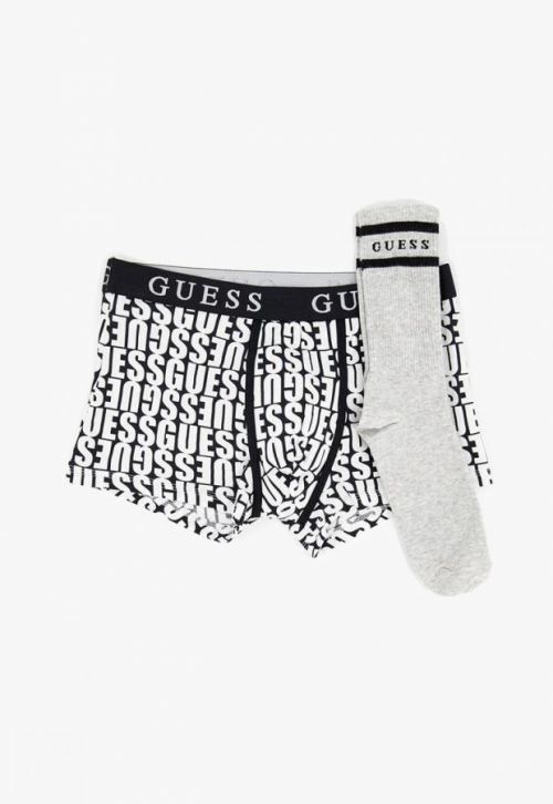 Pánsky set boxerky a ponožky U0BG14JR003 - F952 - viacfarebná - Guess viacfarebná XL