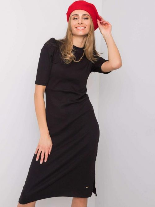 NEPOZNÁTE MA Dámske čierne šaty S